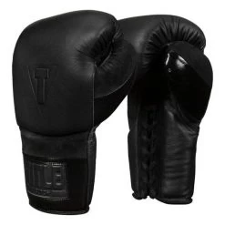 TITLE BLACK Lace Sparring Gloves 2.0