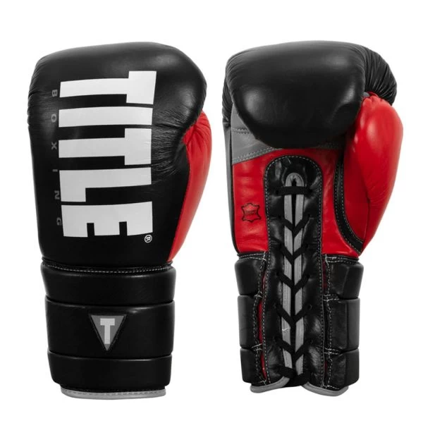 TITLE Boxing Leather Enforcer Pro Sparring Gloves - Image 2