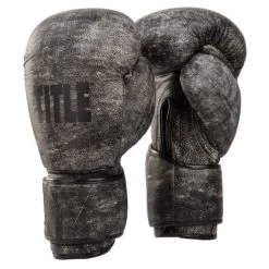 TITLE Distressed Glory Training Gloves - Grey