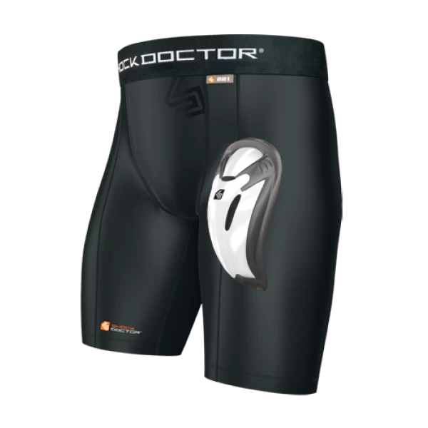 Shock Doctor Core Compression Shorts With BioFlex Cup - Image 2