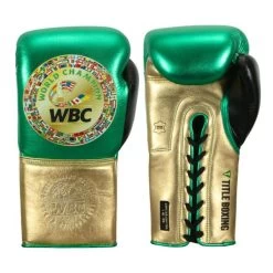 TITLE Boxing WBC Green Belt Sparring Gloves